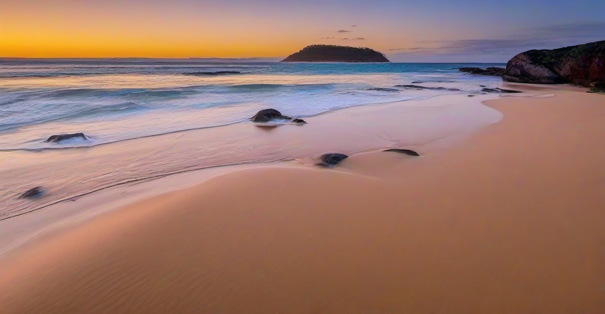 Sand track and coastal dunes on K'gari (Fraser Island), Queensland