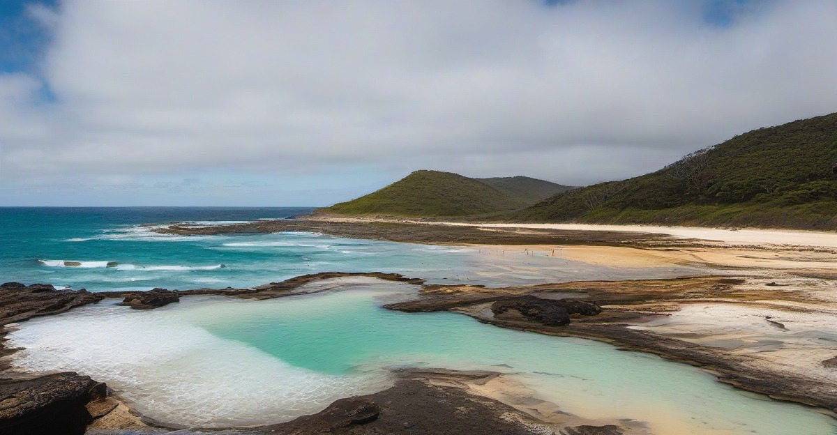 Champagne Pools, Kgari — The Only Safe Ocean Swim on the Isl