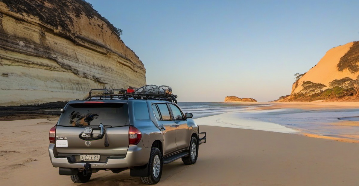 K'gari (Fraser Island), the setting for a guided convoy or independent 4WD trip